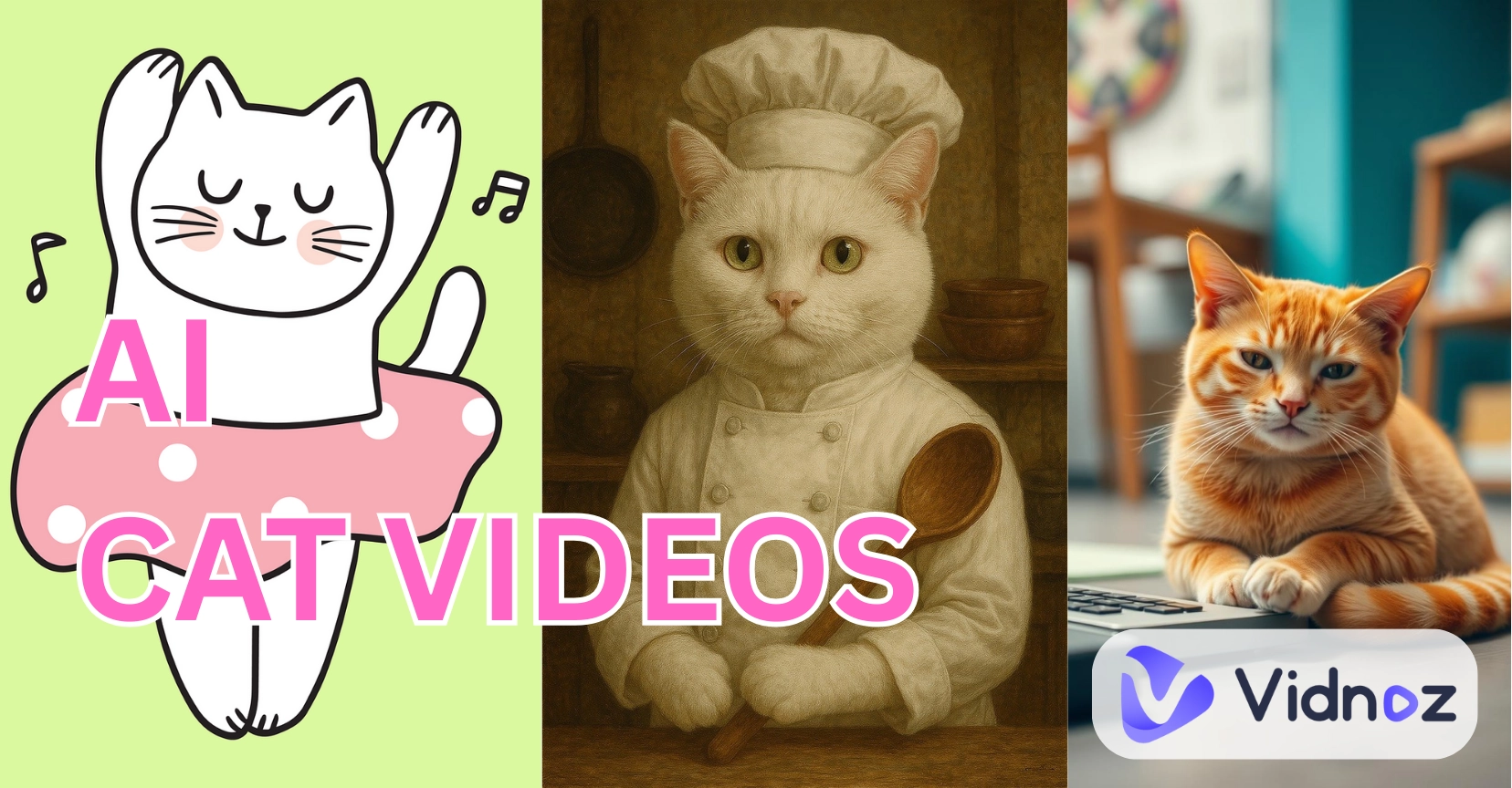 Cute AI Cat Videos: Watch, Download & Create Viral Cat Videos with Ease!