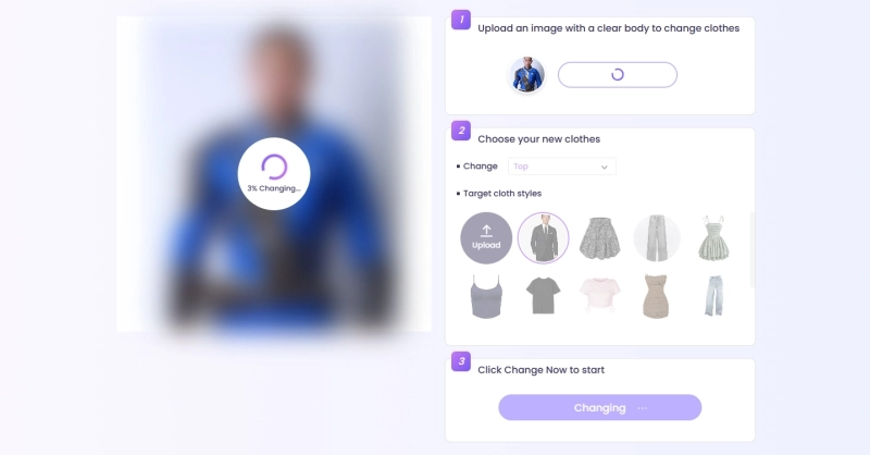 AI Clothes Changer for Pants and Outfits