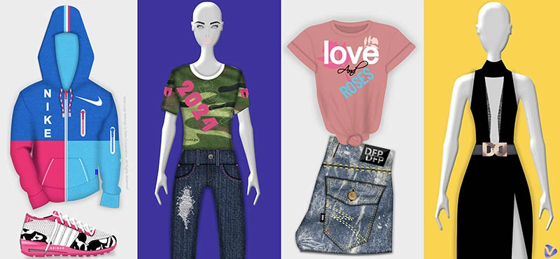 Clothing Templates Free & Customizable for Virtual Try On