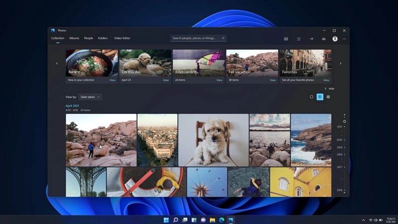 Windows Photos App Slideshow